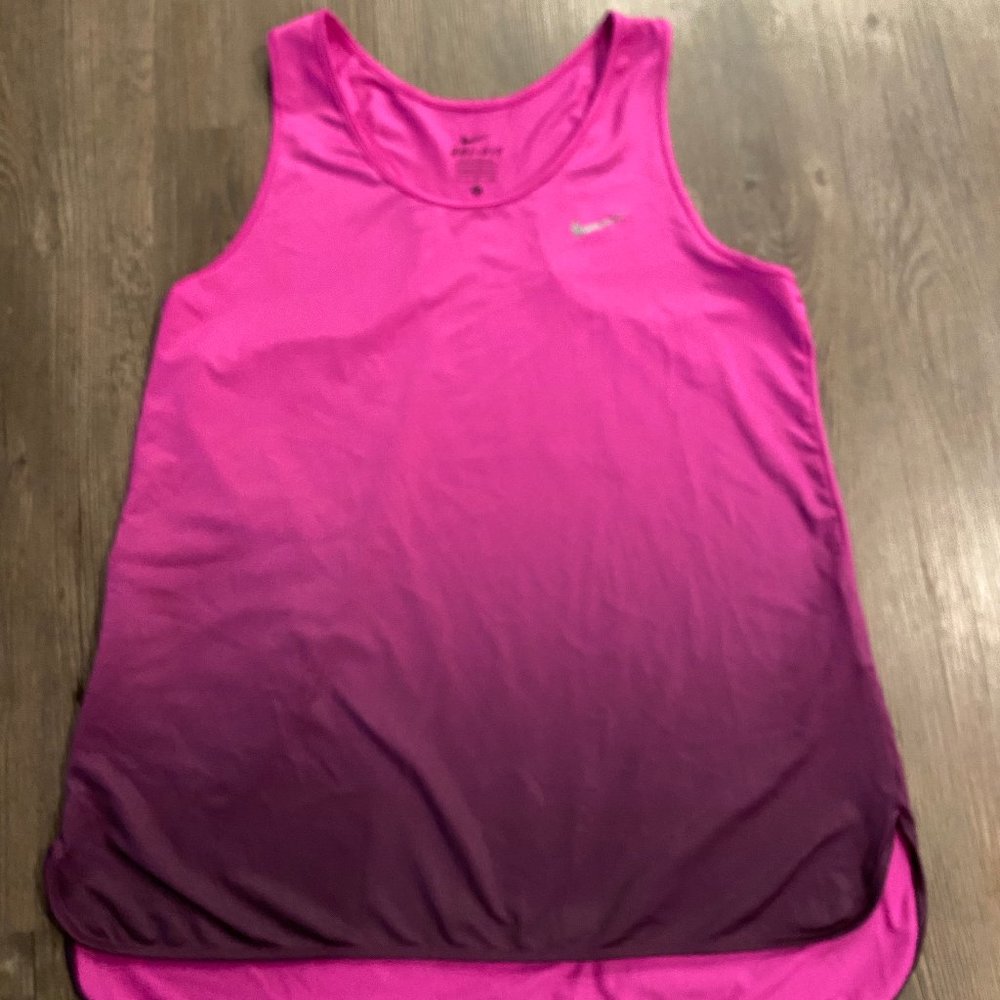 Nike Dri-Fit Fuchsia Gradient Racerback